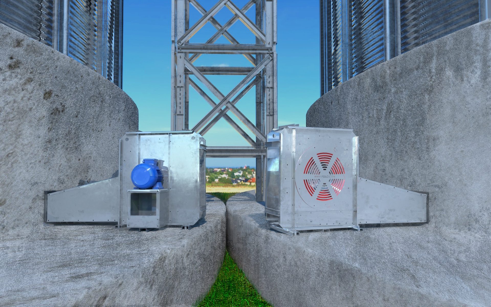 Silo Aeration System